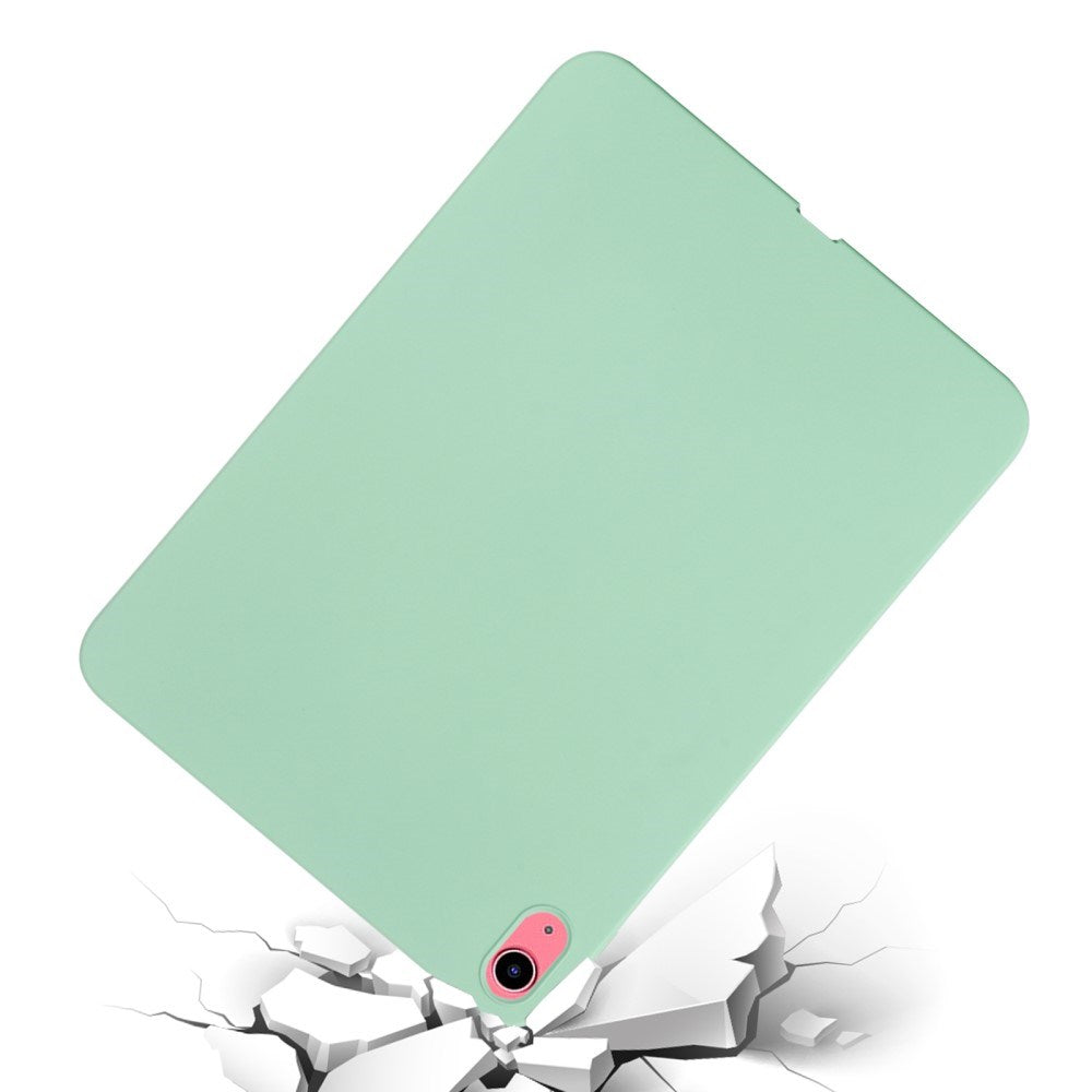 iPad 11" (2025) / iPad 10.9" (2024/2022) Liquid Silikone Shockproof Deksel - Grønn