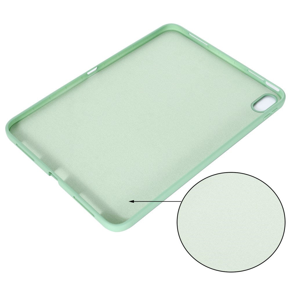 iPad 11" (2025) / iPad 10.9" (2024/2022) Liquid Silikone Shockproof Deksel - Grønn