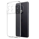 NORTHJO OnePlus 10 Pro 2-i-1 Sett Fleksibelt Plast Deksel med Herdet Beskyttelsesglass - Gjennomsiktig