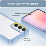 Samsung Galaxy A24 Deksel Acrylic Combo - Gjennomsiktig / Blå