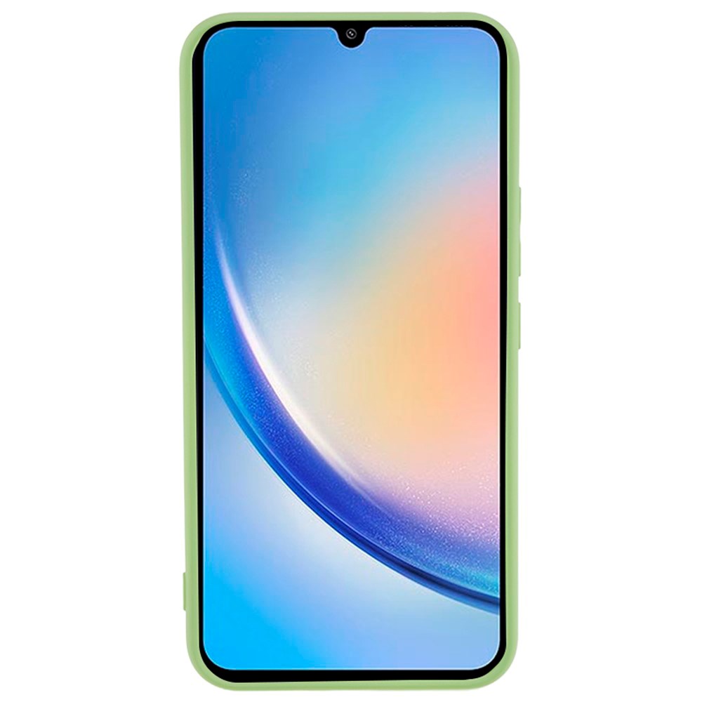 EIDERWOOD Samsung Galaxy A34 (5G) Fôret Fleksibelt Plast Deksel - Lysgrønn