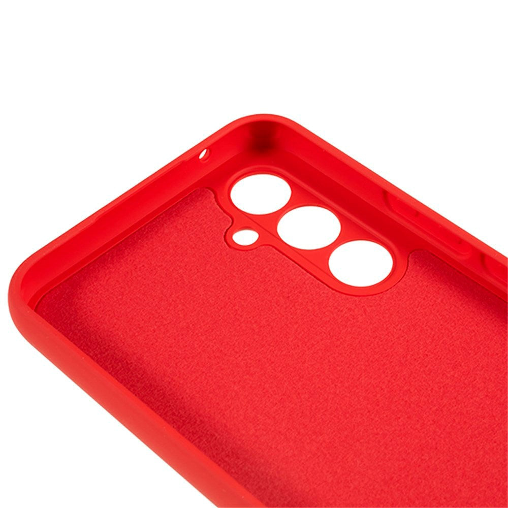 EIDERWOOD Samsung Galaxy A34 (5G) Fôret Fleksibelt Plast Deksel - Rød