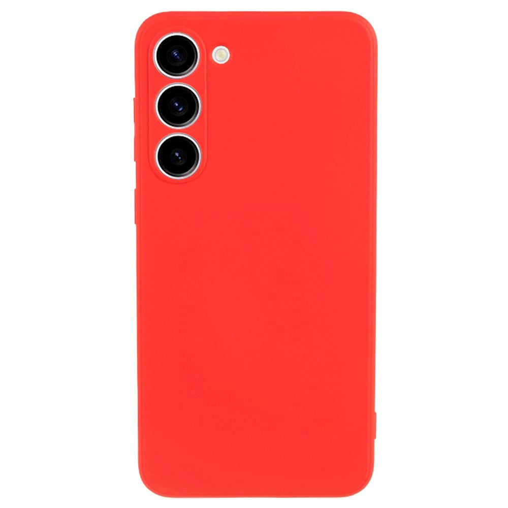 EIDERWOOD Samsung Galaxy S23 Fôret Fleksibelt Plast Deksel - Rød