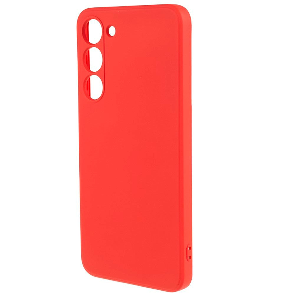 EIDERWOOD Samsung Galaxy S23 Fôret Fleksibelt Plast Deksel - Rød