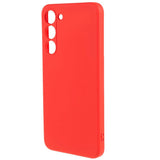 EIDERWOOD Samsung Galaxy S23 Fôret Fleksibelt Plast Deksel - Rød