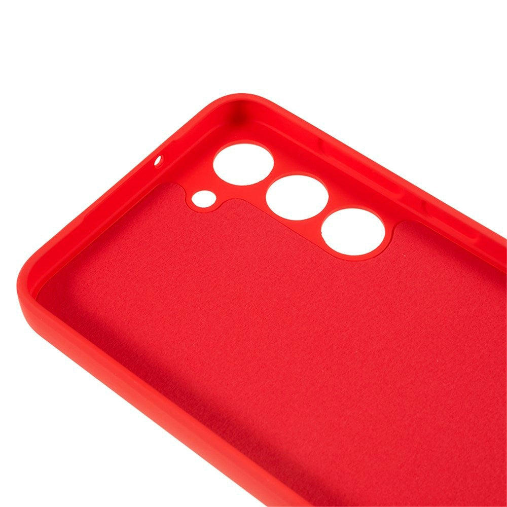EIDERWOOD Samsung Galaxy S23 Fôret Fleksibelt Plast Deksel - Rød