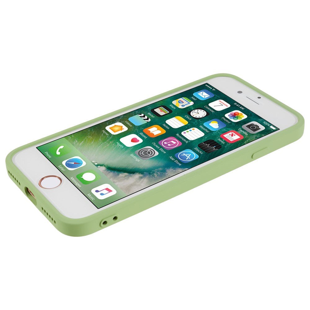 EIDERWOOD iPhone SE (2022 / 2020) / 8 / 7 Fôret Fleksibelt Plast Deksel - Lysegrønn