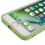 EIDERWOOD iPhone SE (2022 / 2020) / 8 / 7 Fôret Fleksibelt Plast Deksel - Lysegrønn