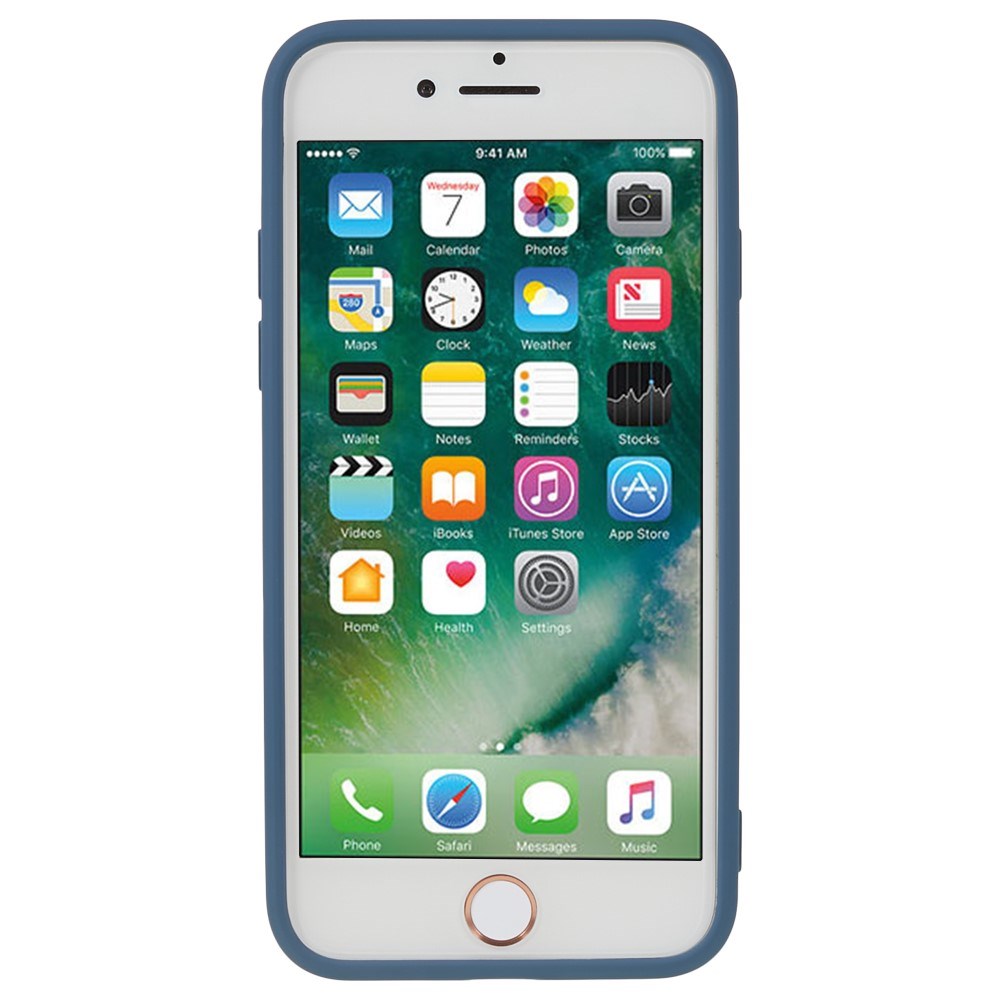 EIDERWOOD iPhone SE (2022 / 2020) / 8 / 7 Fôret Fleksibelt Plast Deksel - Blå