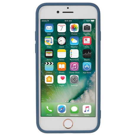 EIDERWOOD iPhone SE (2022 / 2020) / 8 / 7 Fôret Fleksibelt Plast Deksel - Blå