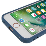 EIDERWOOD iPhone SE (2022 / 2020) / 8 / 7 Fôret Fleksibelt Plast Deksel - Blå