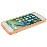 EIDERWOOD iPhone SE (2022 / 2020) / 8 / 7 Fôret Fleksibelt Plast Deksel - Oransje