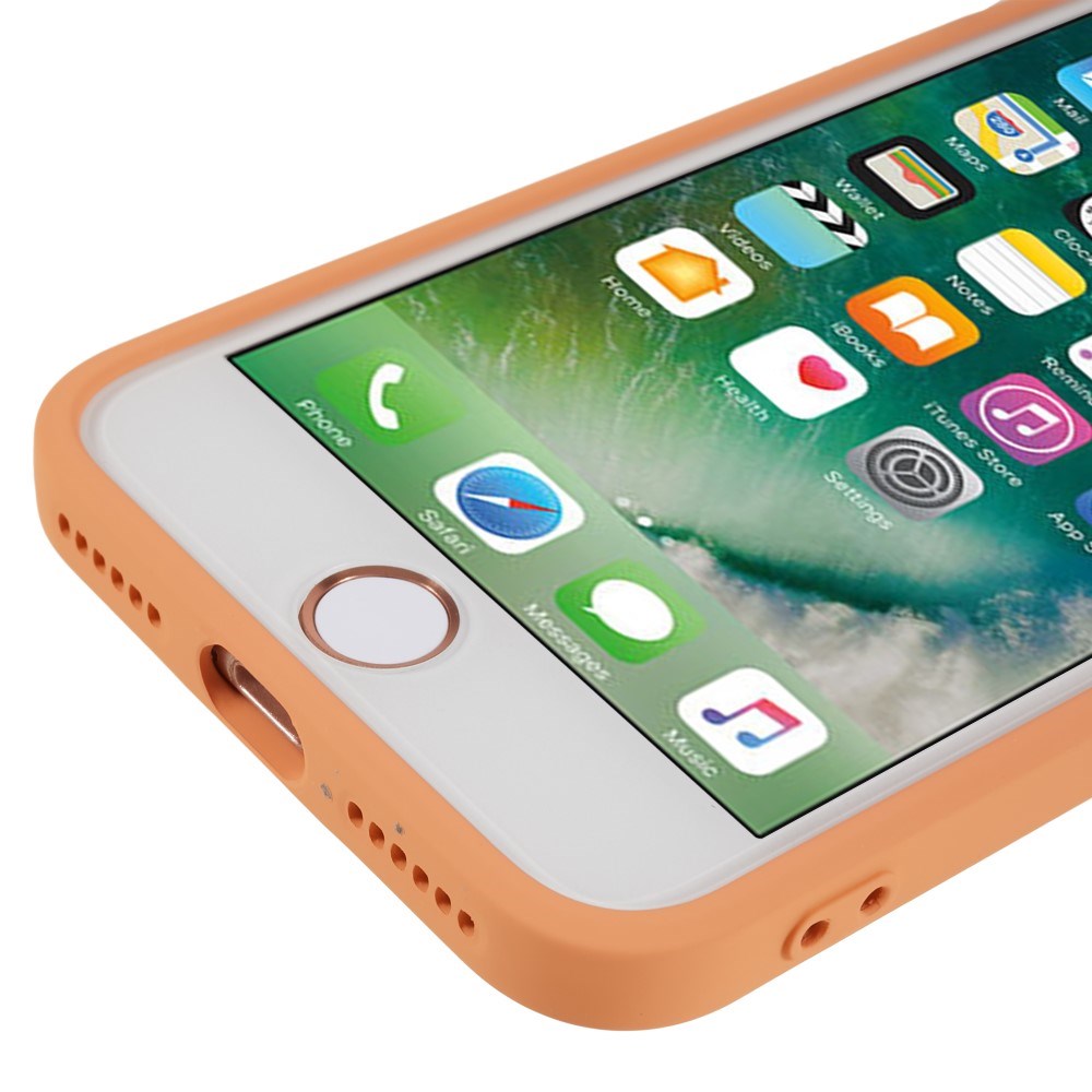 EIDERWOOD iPhone SE (2022 / 2020) / 8 / 7 Fôret Fleksibelt Plast Deksel - Oransje