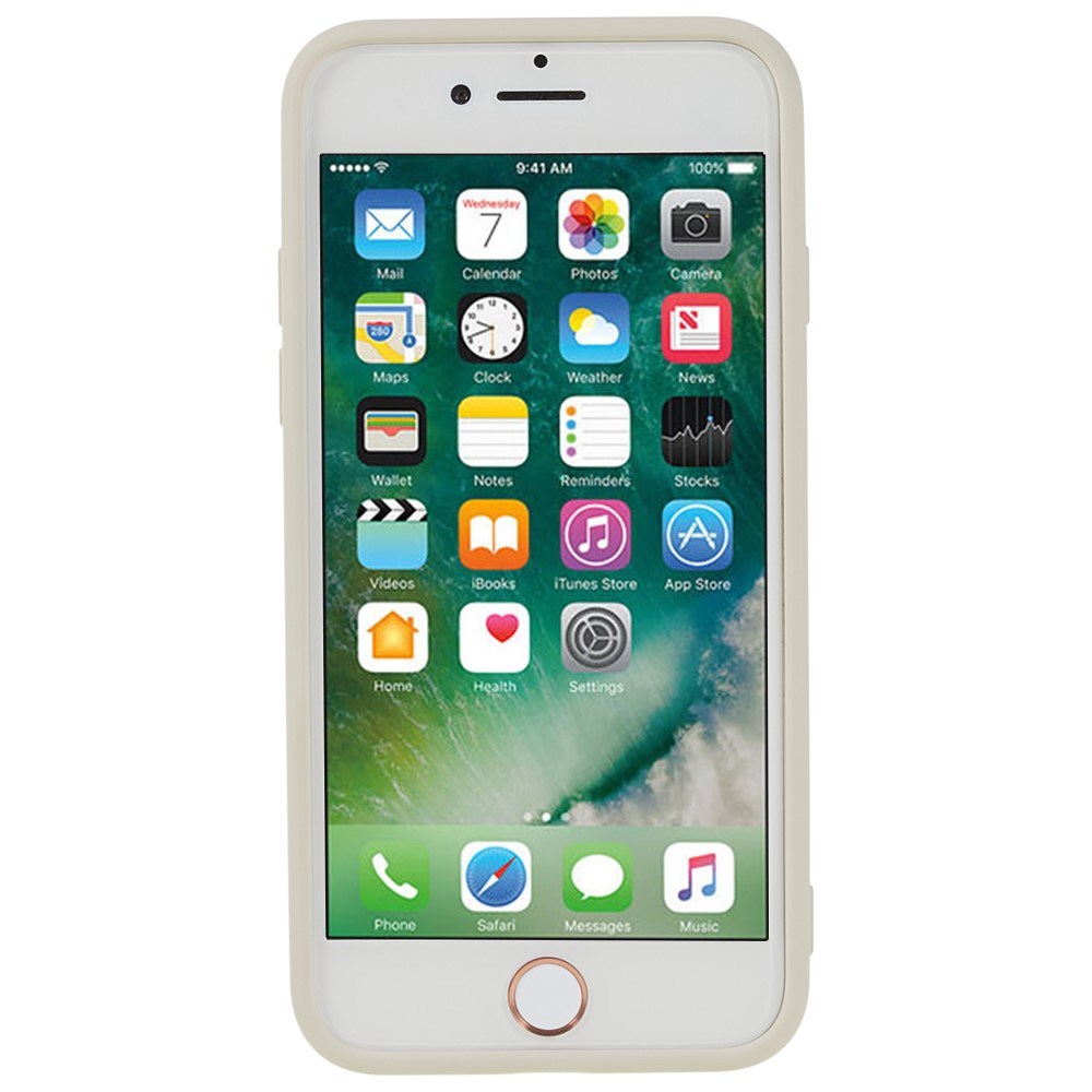 EIDERWOOD iPhone SE (2022 / 2020) / 8 / 7 Fôret Fleksibelt Plast Deksel - Hvit