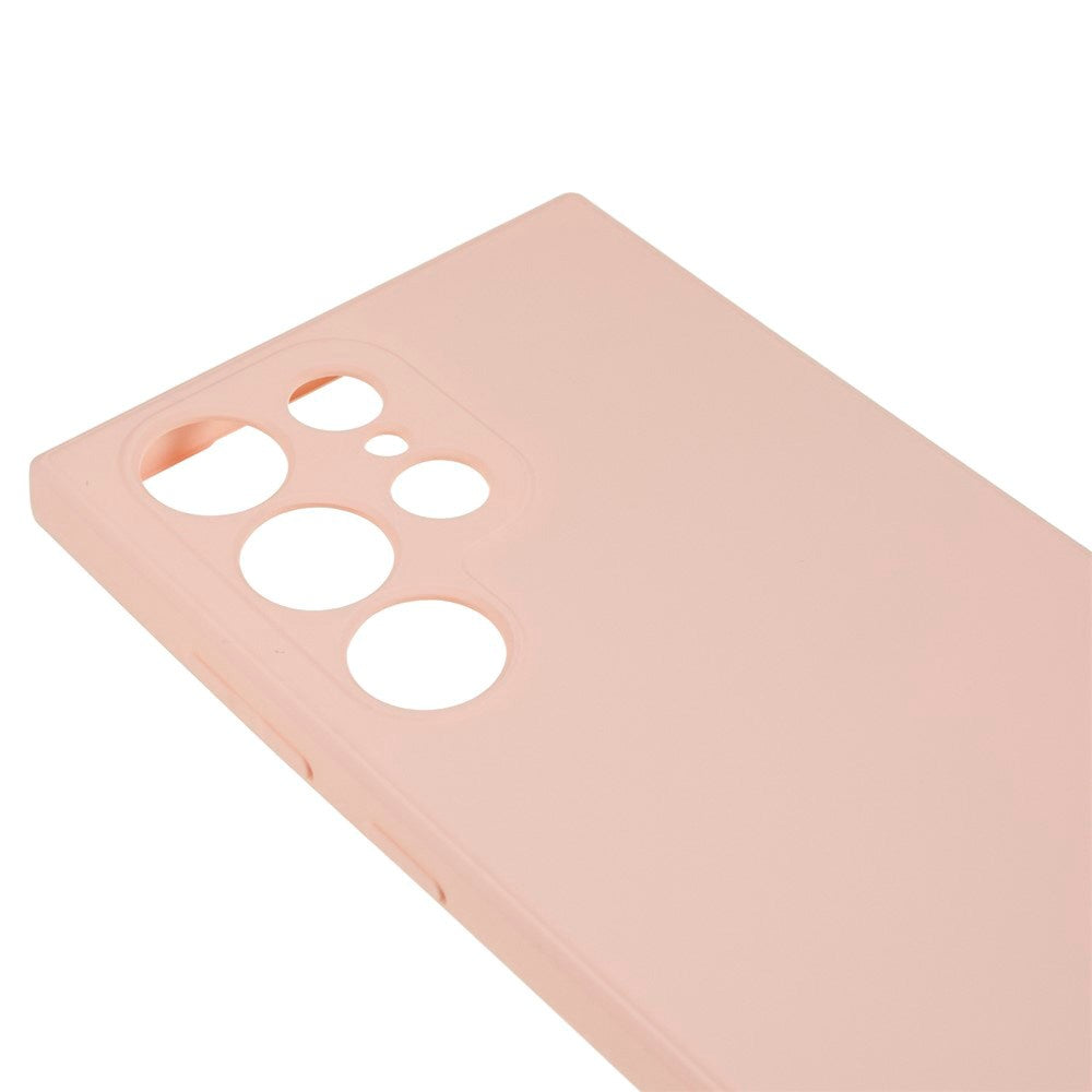 EIDERWOOD Samsung Galaxy S22 Ultra Fôret Fleksibelt Plast Deksel - Rosa