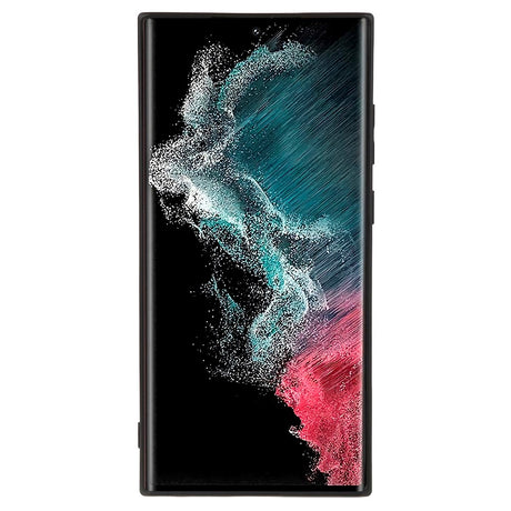 EIDERWOOD Samsung Galaxy S22 Ultra Fôret Fleksibelt Plast Deksel - Svart