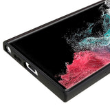 EIDERWOOD Samsung Galaxy S22 Ultra Fôret Fleksibelt Plast Deksel - Svart