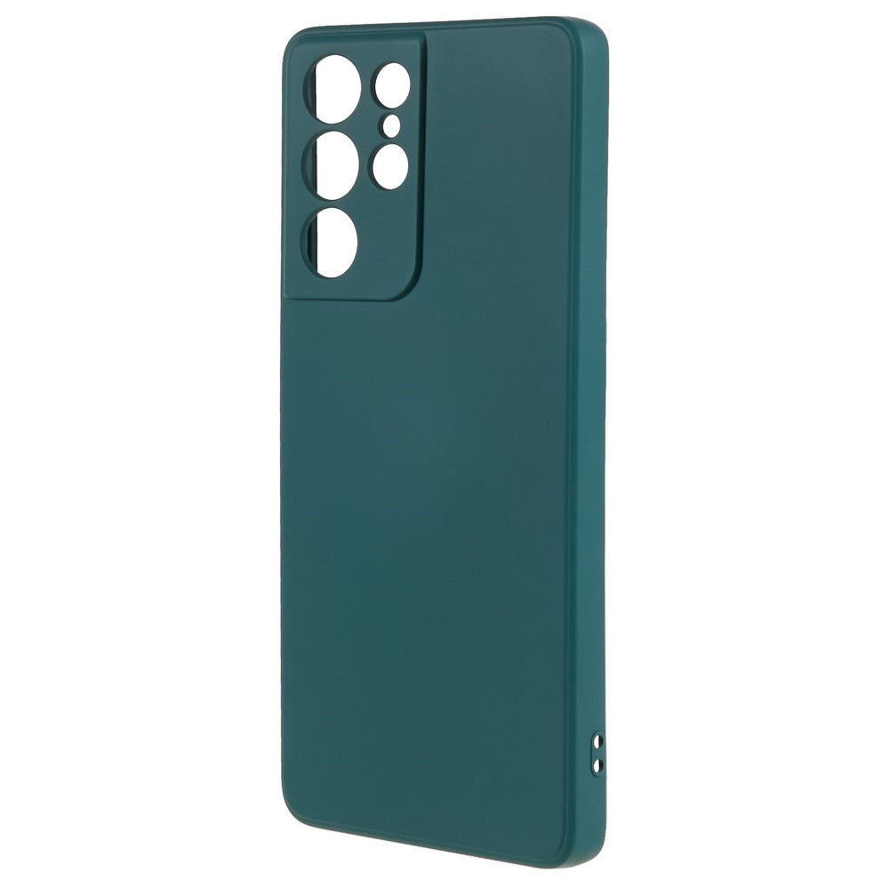 EIDERWOOD Samsung Galaxy S21 Ultra Fôret Fleksibelt Plast Deksel - Grønn