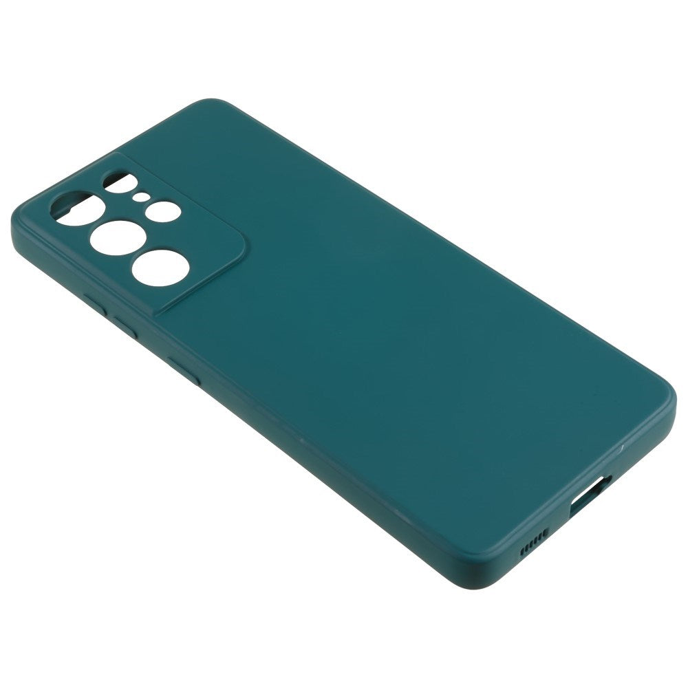 EIDERWOOD Samsung Galaxy S21 Ultra Fôret Fleksibelt Plast Deksel - Grønn