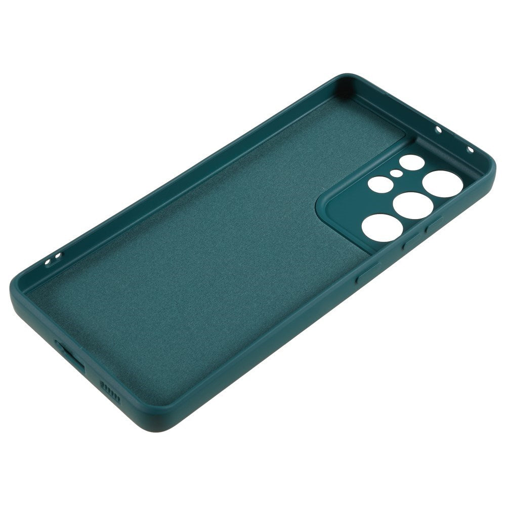 EIDERWOOD Samsung Galaxy S21 Ultra Fôret Fleksibelt Plast Deksel - Grønn