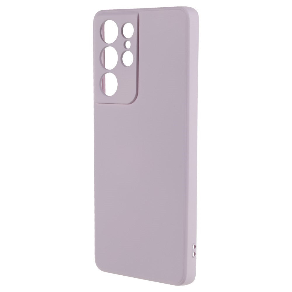 EIDERWOOD Samsung Galaxy S21 Ultra Fôret Fleksibelt Plast Deksel - Lilla