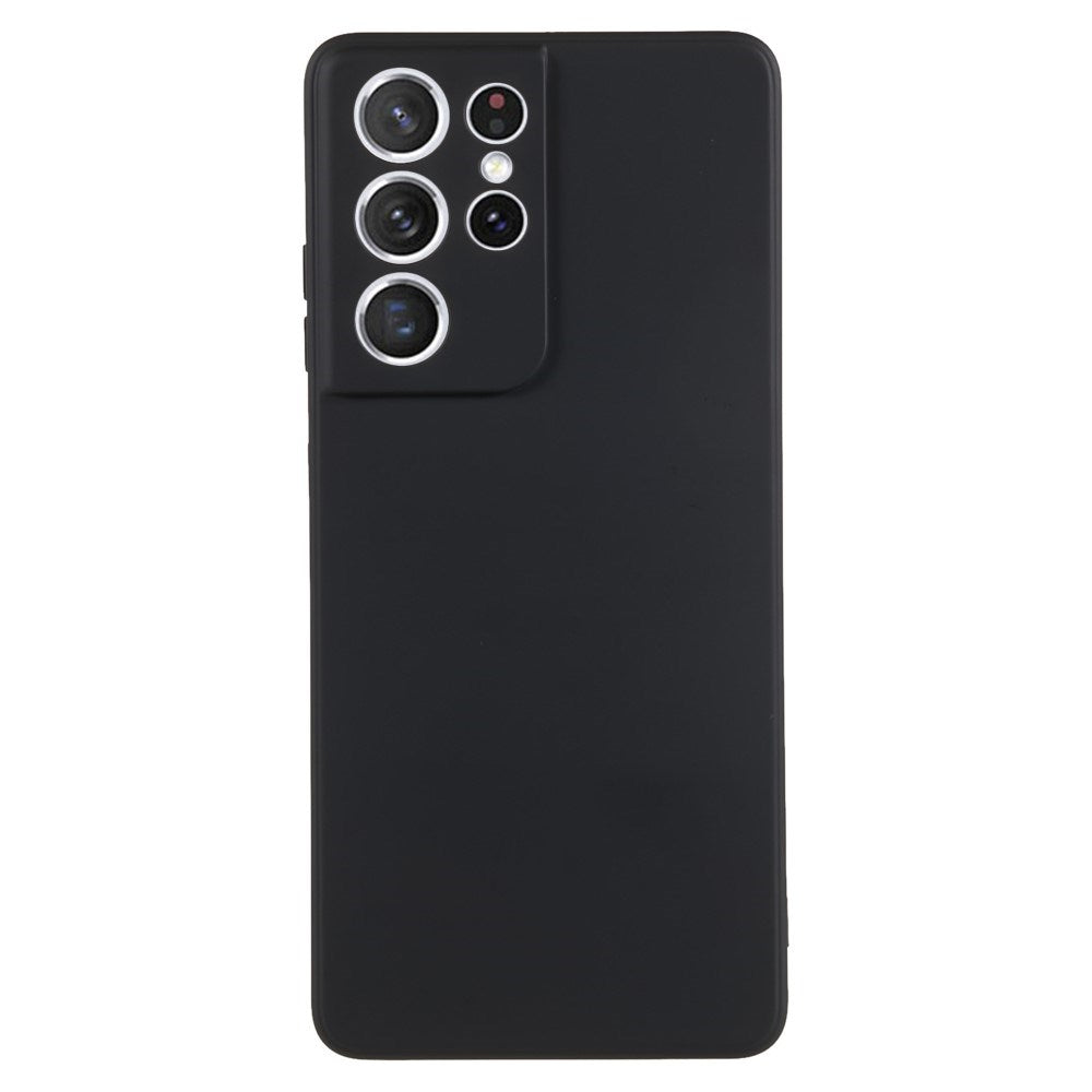 EIDERWOOD Samsung Galaxy S21 Ultra Fôret Fleksibelt Plast Deksel - Svart