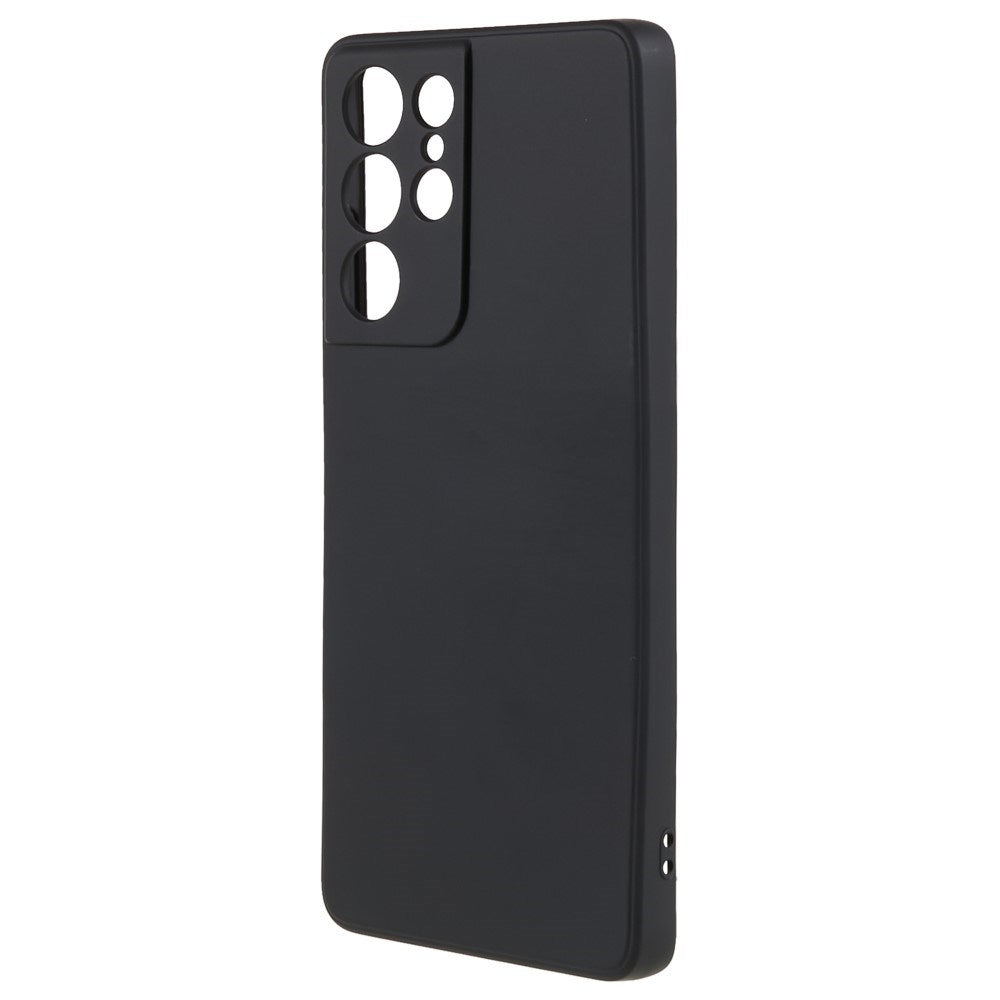EIDERWOOD Samsung Galaxy S21 Ultra Fôret Fleksibelt Plast Deksel - Svart