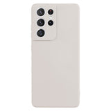 EIDERWOOD Samsung Galaxy S21 Ultra Fôret Fleksibelt Plast Deksel - Beige