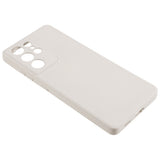EIDERWOOD Samsung Galaxy S21 Ultra Fôret Fleksibelt Plast Deksel - Beige