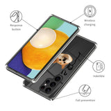Samsung Galaxy S23 Ultra Plast Gjennomsiktig Deksel m. Motiv -  Overgi Hund