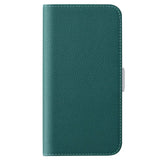 Samsung Galaxy A24 PU Litchi Skin Flip Deksel med Magnetisk Luk - Grønn