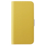 Samsung Galaxy A24 PU Litchi Skin Flip Deksel med Magnetisk Luk - Gul