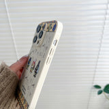 iPhone 14 Pro Fleksibelt TPU Plast Deksel med Trykk - Hieroglyfer