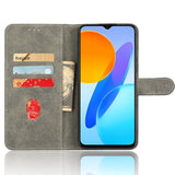 Honor 70 Lite Skinndeksel med Lommebok og Stropp - Brun