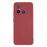 Xiaomi Redmi 12C Fleksibelt Plastdeksel - Rustrød