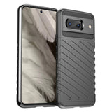 Google Pixel 8 Thunder Series Twill Plast Deksel - Svart