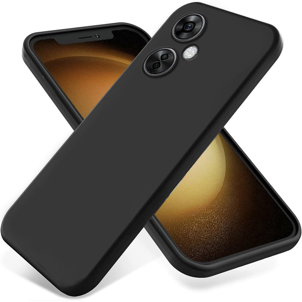 EIDERWOOD OnePlus Nord CE 3 Lite (5G) Foret Silikon Deksel med Stropp - Svart
