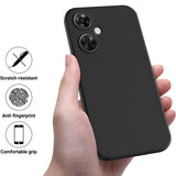 EIDERWOOD OnePlus Nord CE 3 Lite (5G) Foret Silikon Deksel med Stropp - Svart