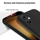 EIDERWOOD OnePlus Nord CE 3 Lite (5G) Foret Silikon Deksel med Stropp - Svart