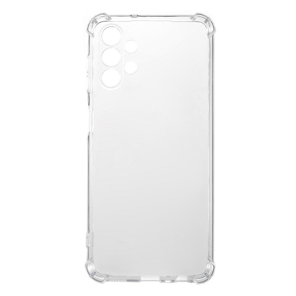 EIDERWOOD Samsung Galaxy A13 (4G) Plast Deksel m. Støtdempende Hjørner - Gjennomsiktig