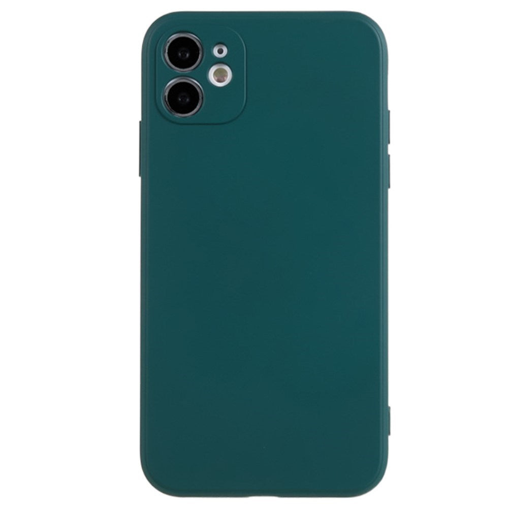 EIDERWOOD iPhone 11 Fôret Fleksibelt Plast Deksel - Grønn