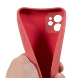 EIDERWOOD iPhone 11 Fôret Fleksibelt Plast Deksel - Mørk Rød