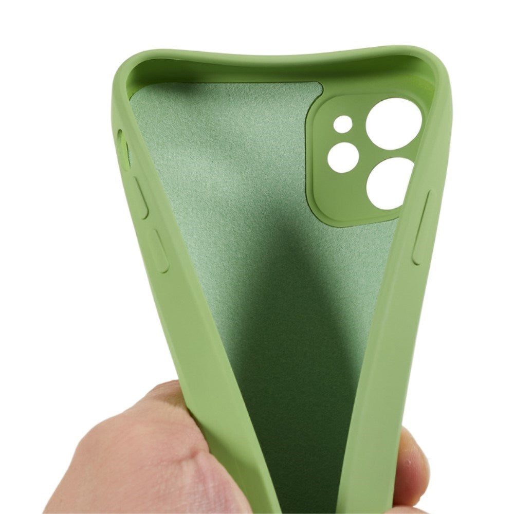 EIDERWOOD iPhone 11 Fôret Fleksibelt Plast Deksel - Lysegrønn