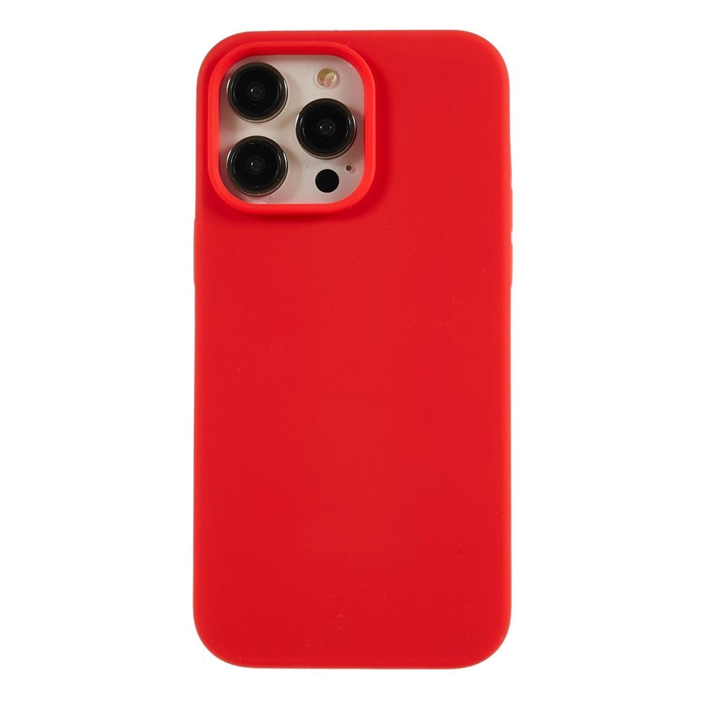 EIDERWOOD iPhone 14 Pro Fôret Silikon Deksel - Rød