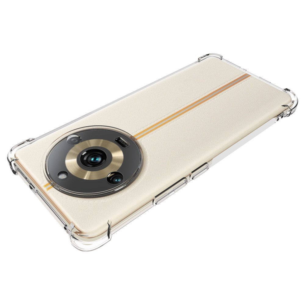 EIDERWOOD Realme 11 Pro+ (5G) / 11 Pro (5G) Støtsikkert Fleksibelt Plast Deksel - Gjennomsiktig
