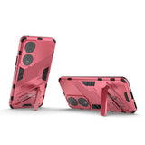 Honor 90 Hybrid Håndverker Deksel Med Kickstand - Rosa