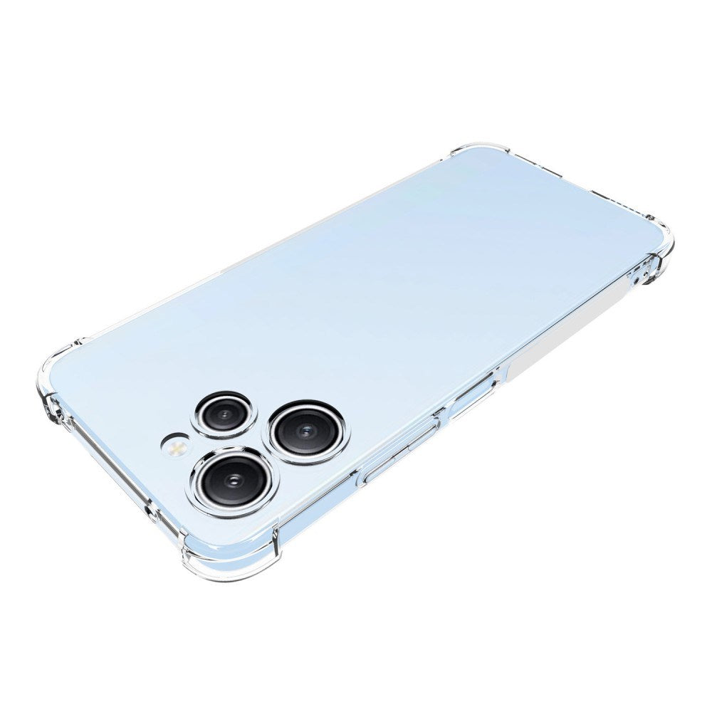 EIDERWOOD Xiaomi Redmi 12 (4G) / 12 (5G) / Poco M6 Pro (5G)Fleksibel Plastdeksel - Gjennomsiktig