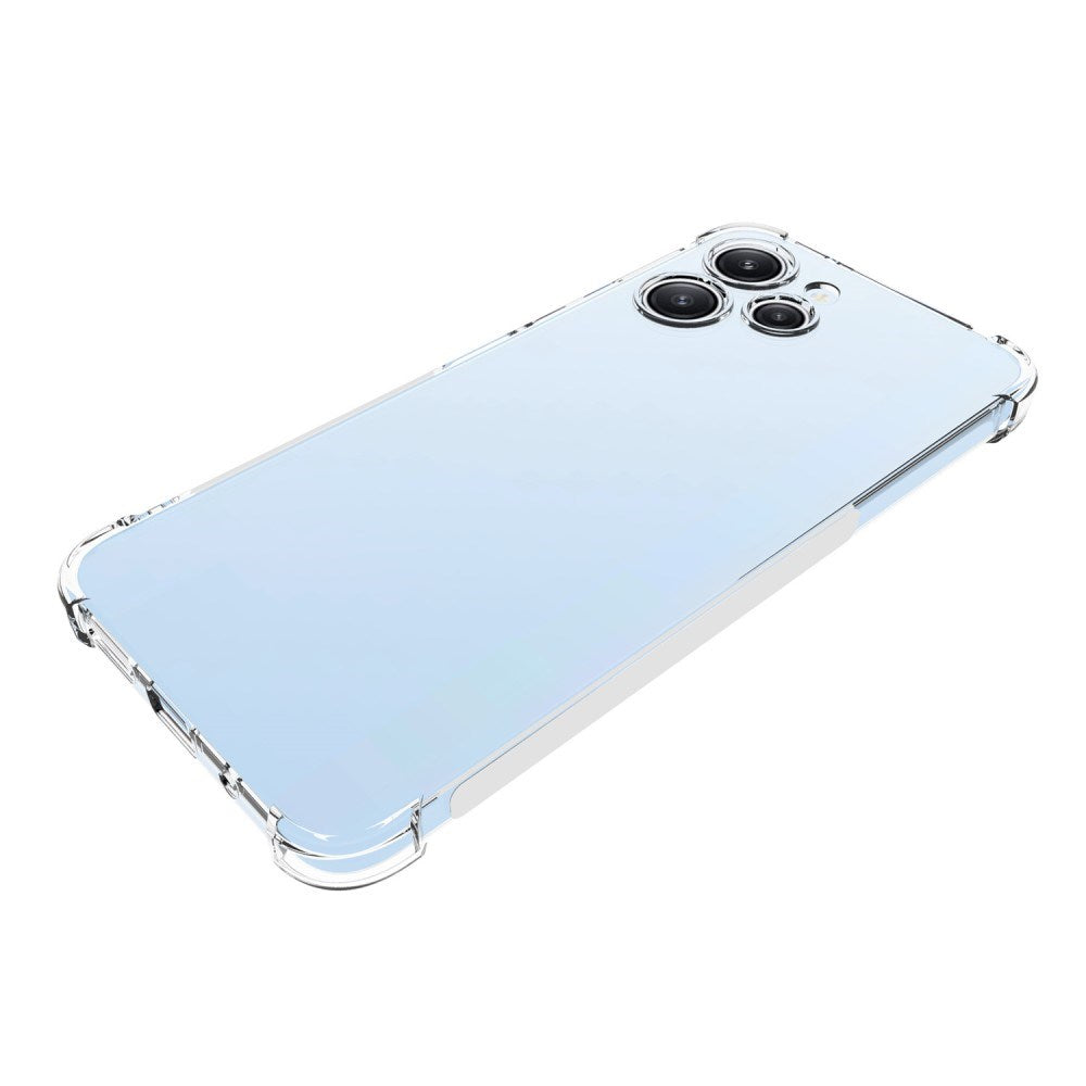 EIDERWOOD Xiaomi Redmi 12 (4G) / 12 (5G) / Poco M6 Pro (5G)Fleksibel Plastdeksel - Gjennomsiktig