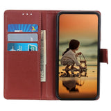 OnePlus Nord 3 (5G) Litchi Skinn Deksel m. Lommebok - Brun