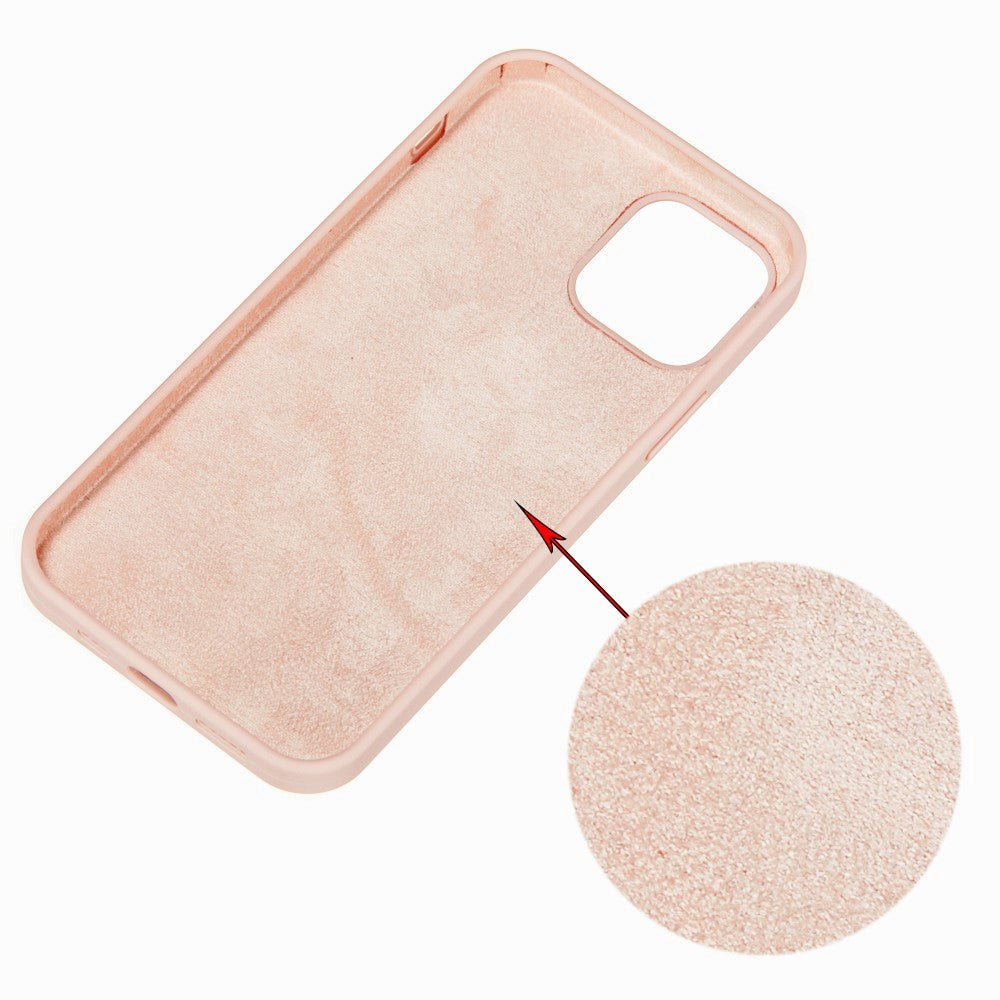 iPhone 15 Pro Silikon Deksel - Rosa